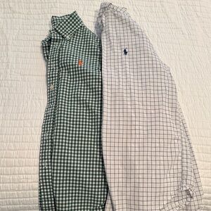 Bundle of Ralph Lauren Boys button down shirts